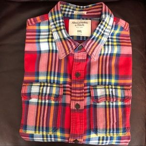 Classic Abercrombie & Fitch Flannel Shirt
